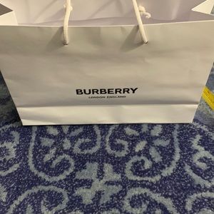 Burberry gift bag